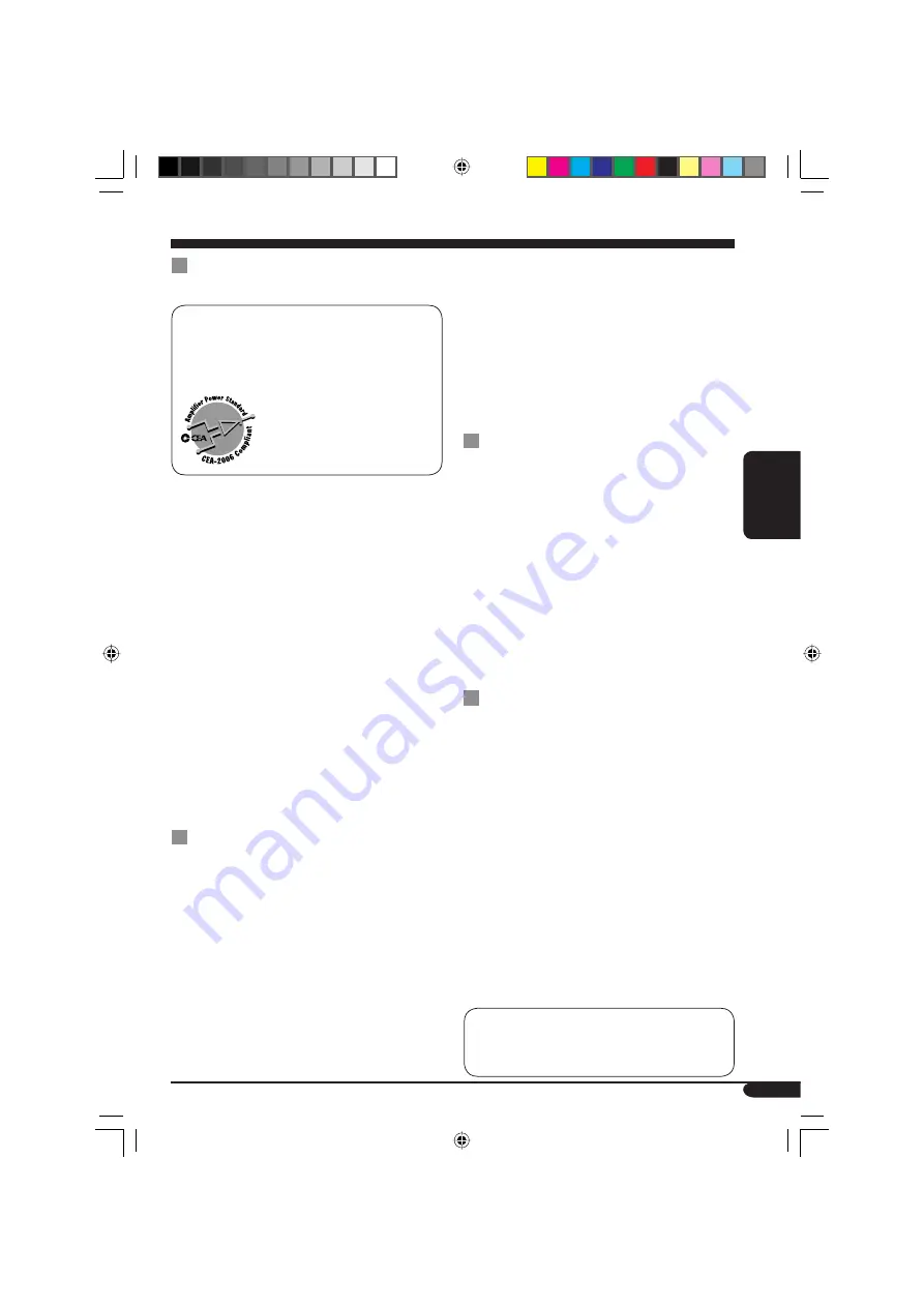 JVC KD-AR760 - Arsenal CD Receiver Instructions Manual Download Page 103