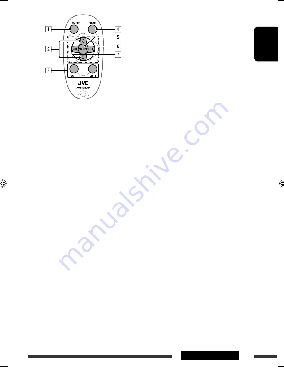 JVC KD-BT11 - Radio / CD Скачать руководство пользователя страница 7