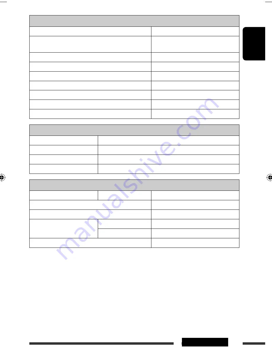 JVC KD-BT11 - Radio / CD Instructions Manual Download Page 227