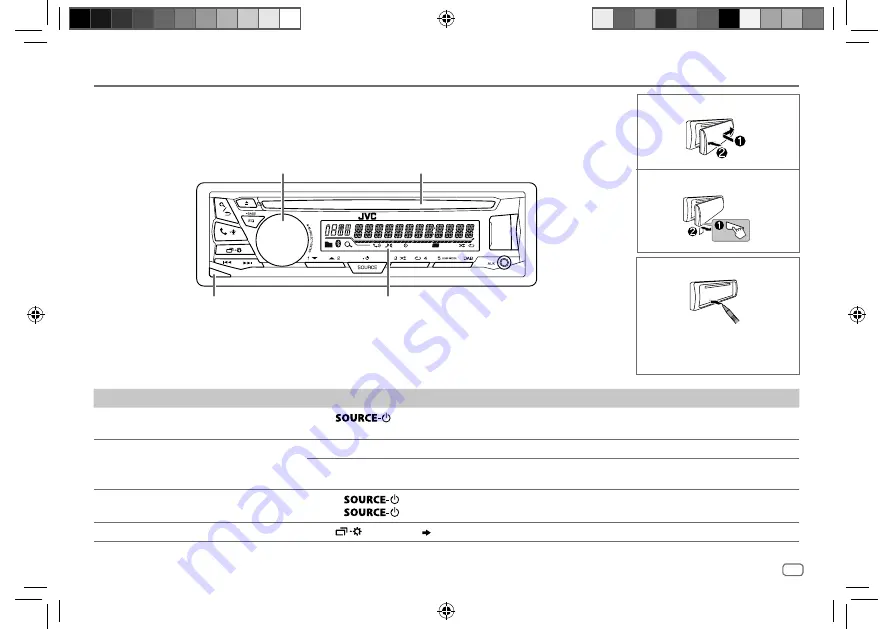 JVC KD-DB97BT Скачать руководство пользователя страница 5