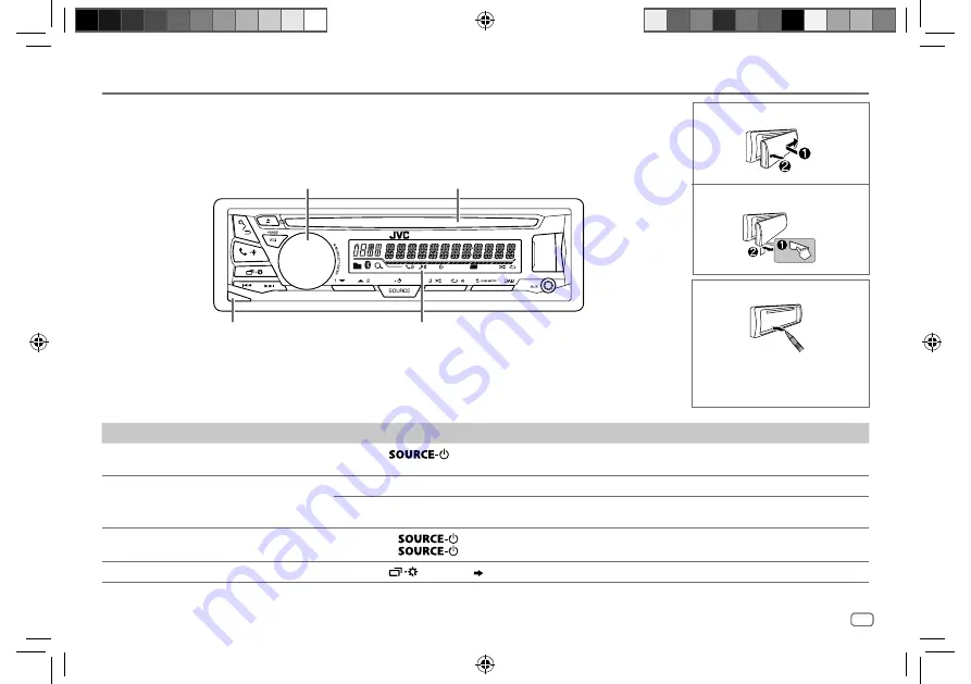 JVC KD-DB97BT Instruction Manual Download Page 61