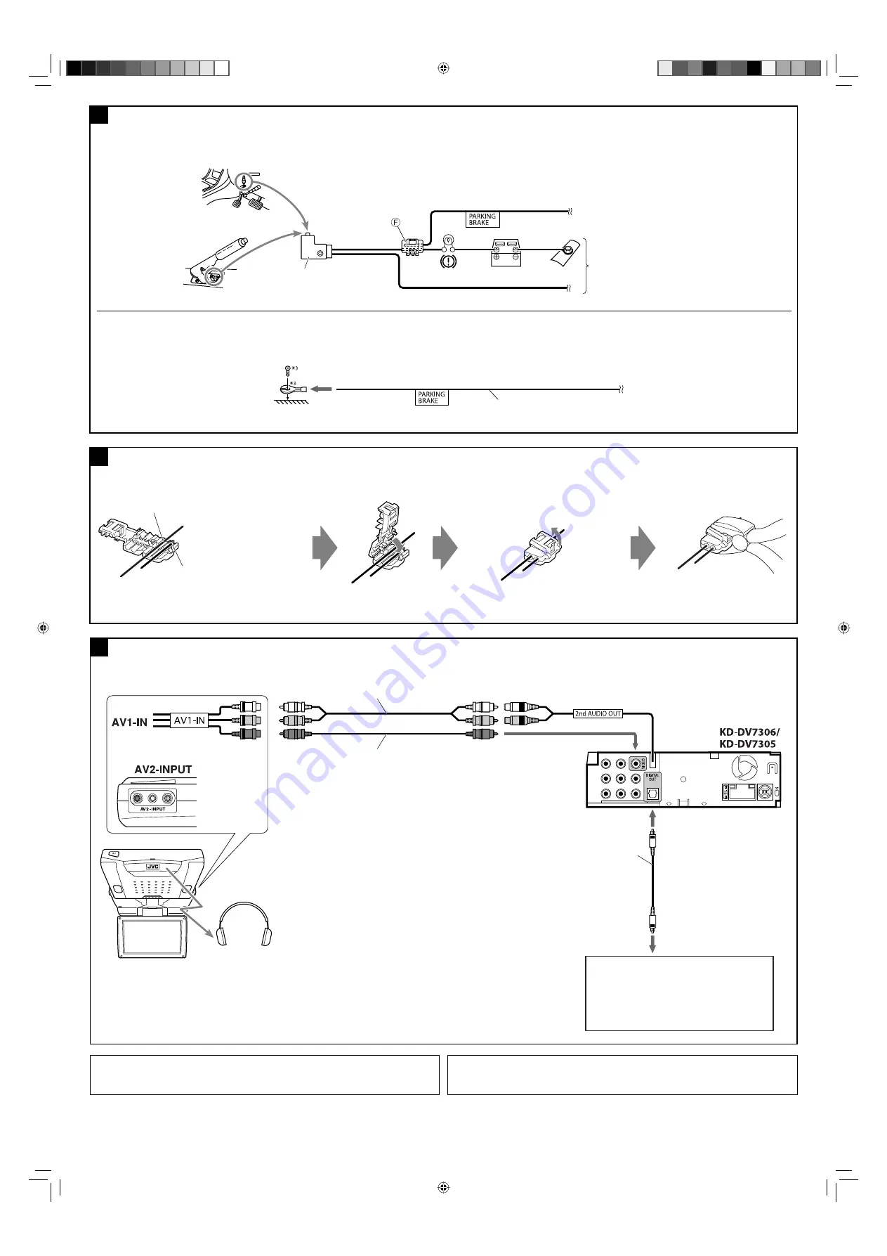 JVC KD-DV7305 Скачать руководство пользователя страница 5