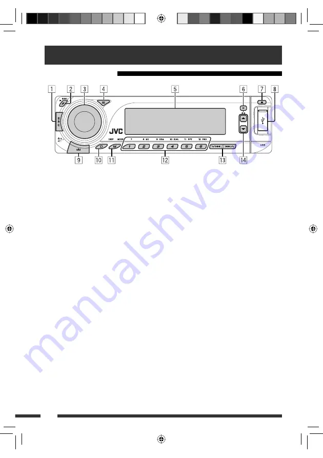 JVC KD-DV7305 Скачать руководство пользователя страница 8