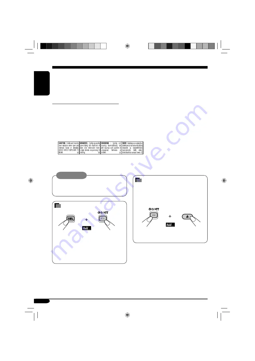 JVC KD-G311 (Dutch) Instructions Manual Download Page 2