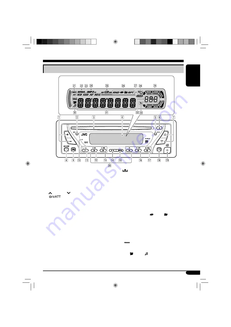 JVC KD-G311 Скачать руководство пользователя страница 5