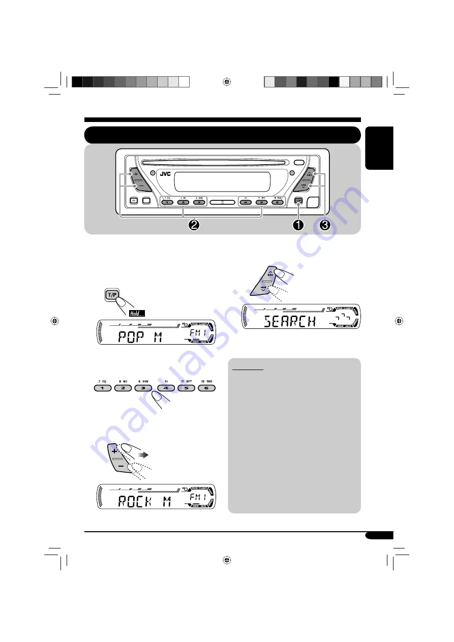 JVC KD-G311 (Dutch) Instructions Manual Download Page 11