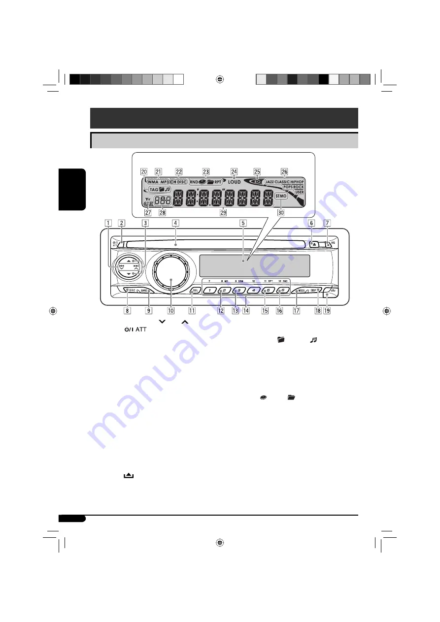 JVC KD-G425S Instructions Manual Download Page 22