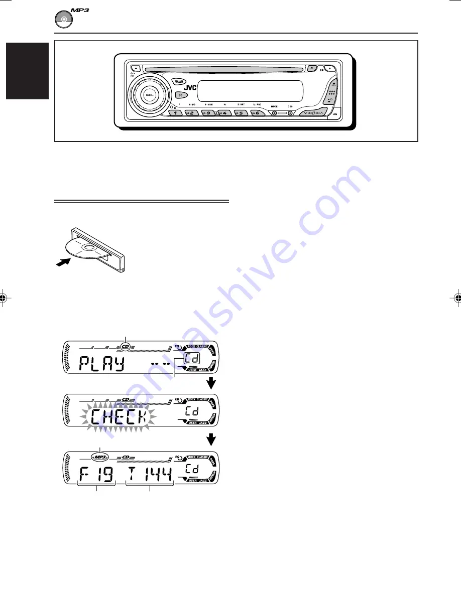 JVC KD-G498 Скачать руководство пользователя страница 18