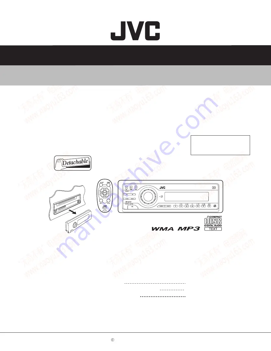 JVC KD-G514 Service Manual Download Page 33