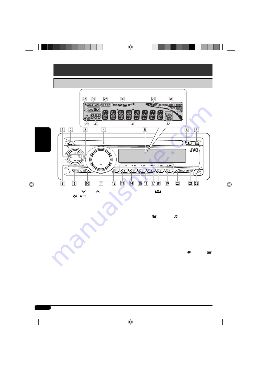 JVC KD-HDR1 Скачать руководство пользователя страница 64