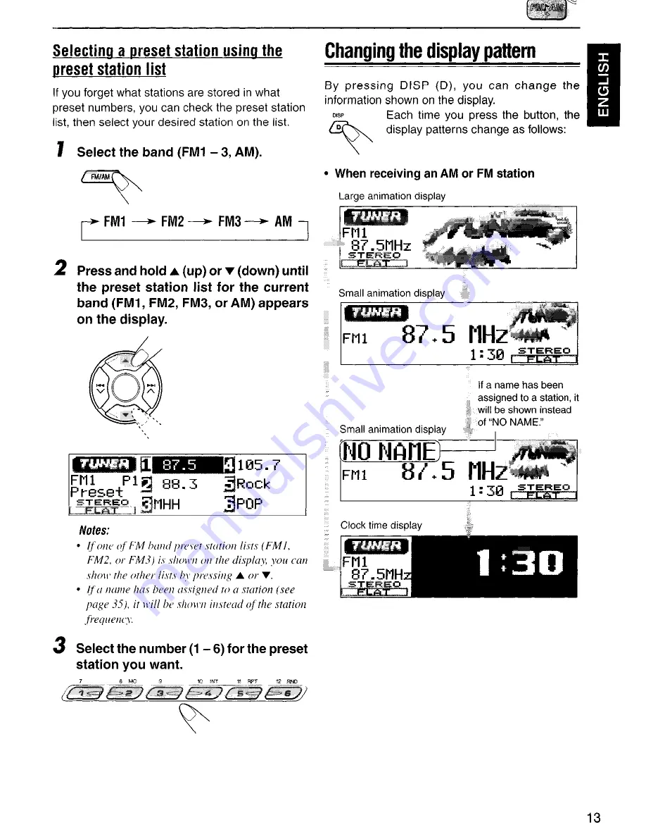 JVC KD-LH2000 Instructions Manual Download Page 13