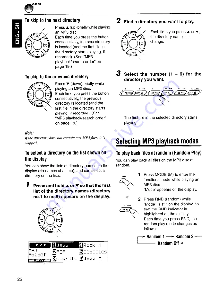 JVC KD-LH2000 Instructions Manual Download Page 22