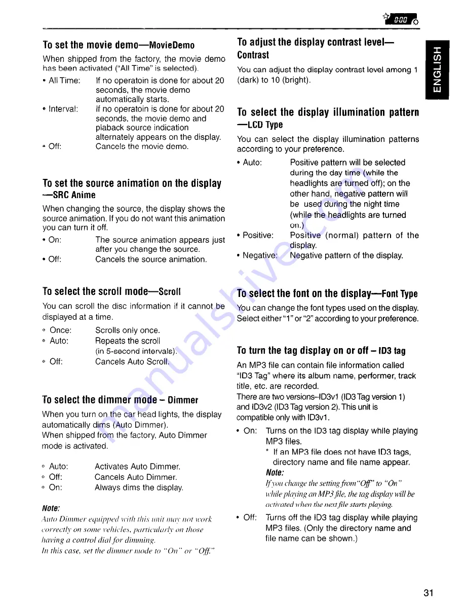 JVC KD-LH2000 Instructions Manual Download Page 31