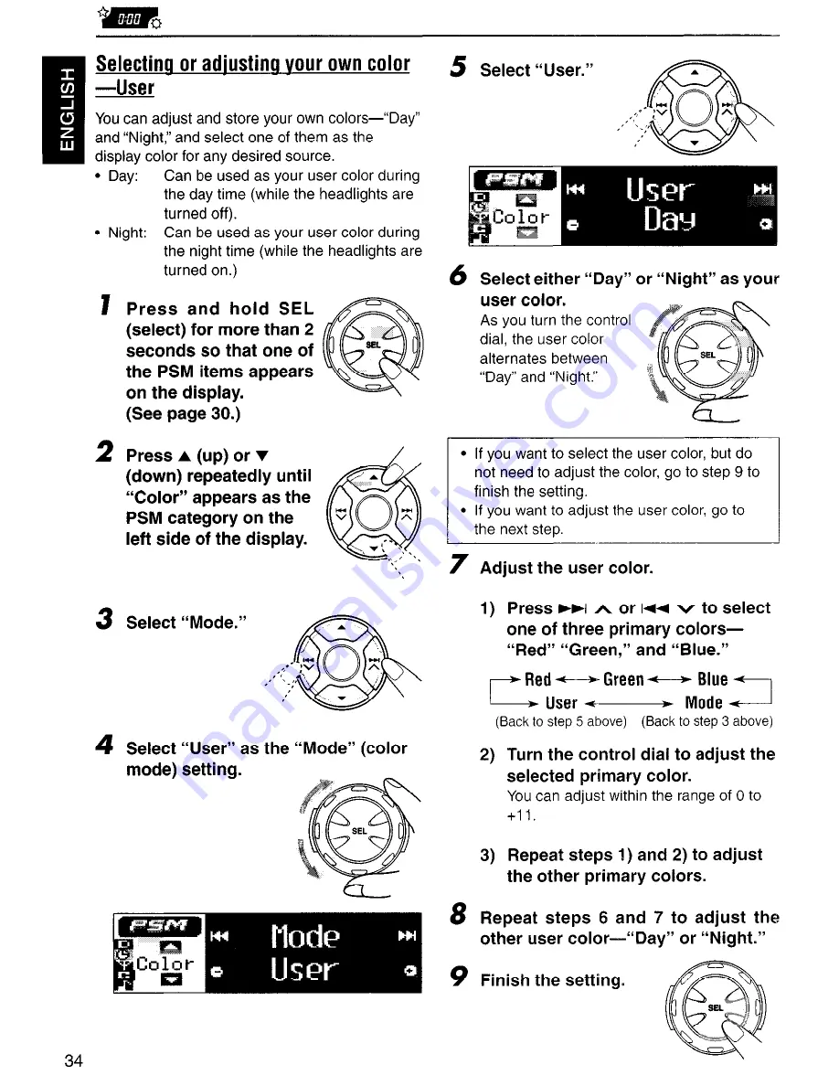 JVC KD-LH2000 Instructions Manual Download Page 34