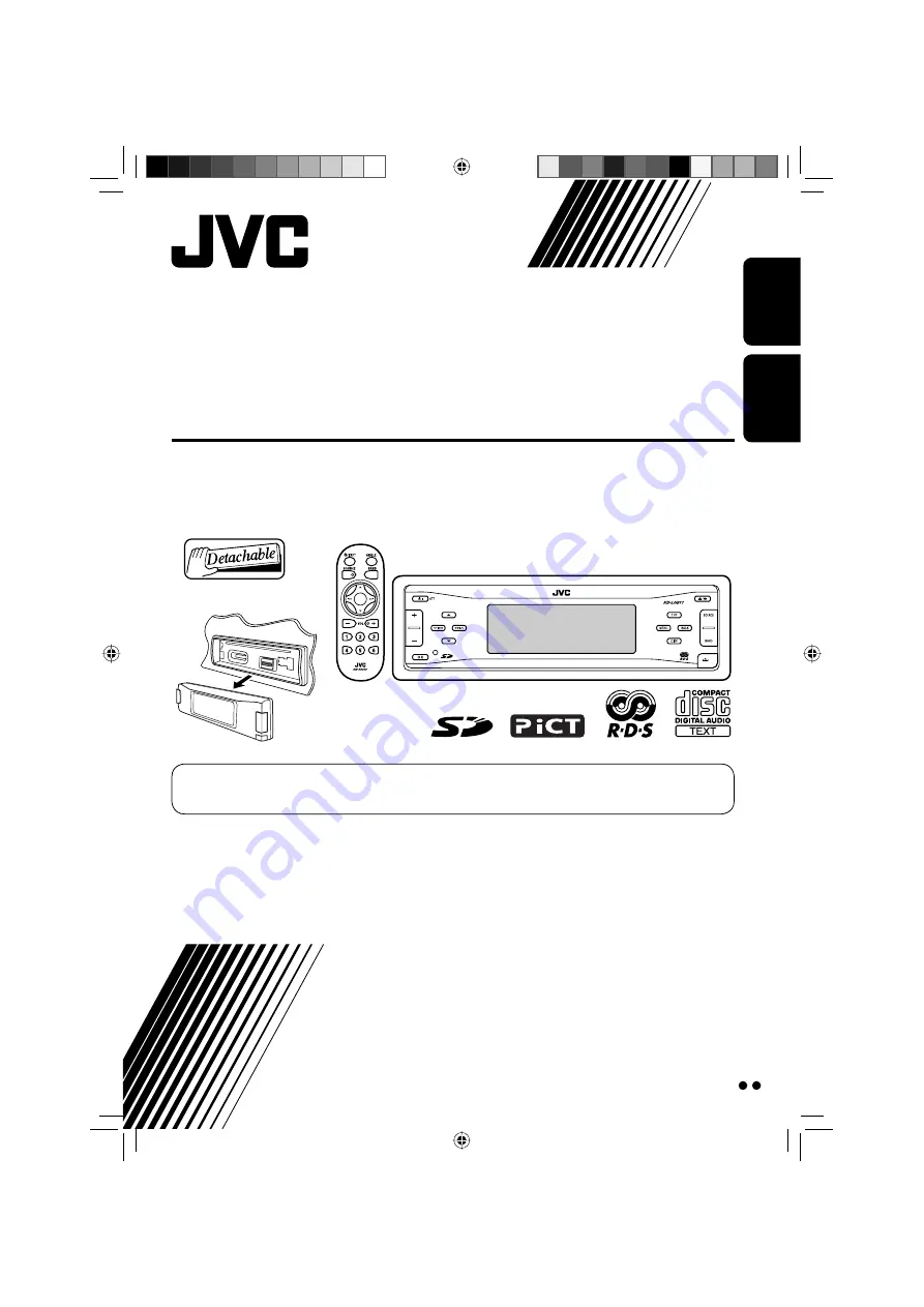 JVC KD-LH911 Скачать руководство пользователя страница 1