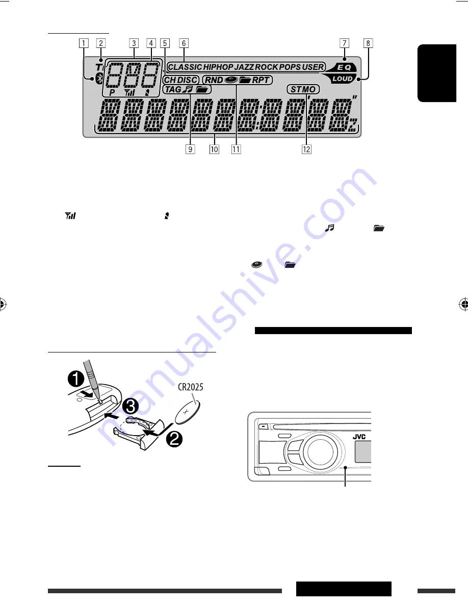 JVC KD-R405 Instructions Manual Download Page 5