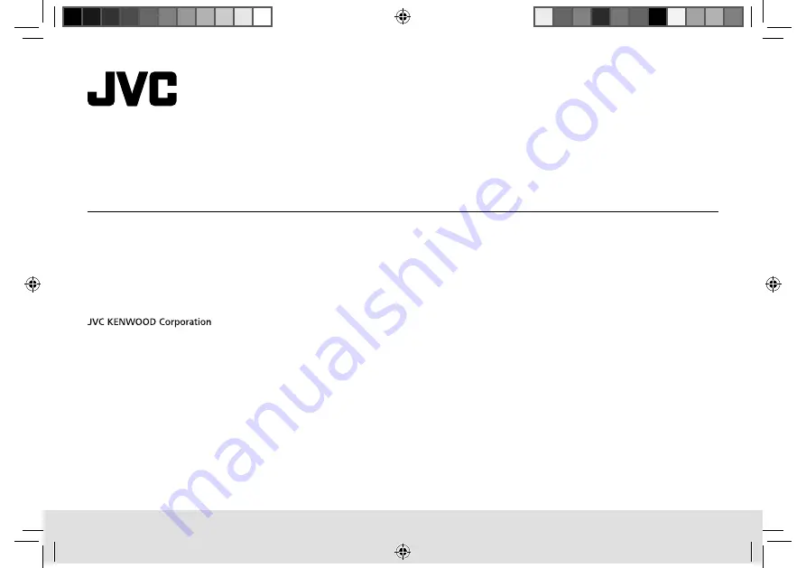 JVC KD-R449 Instruction Manual Download Page 1