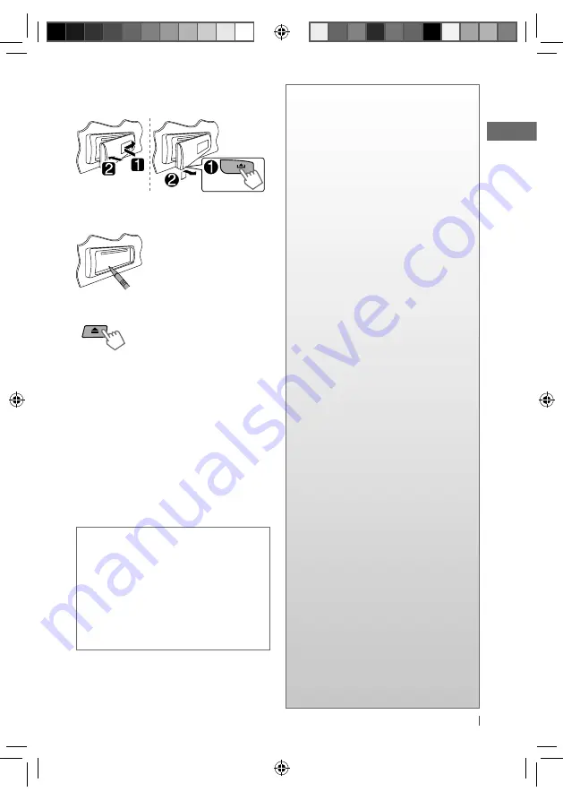 JVC KD-R726 Instructions Manual Download Page 3