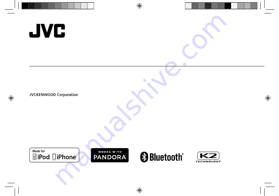 JVC KD-R771BT Скачать руководство пользователя страница 1