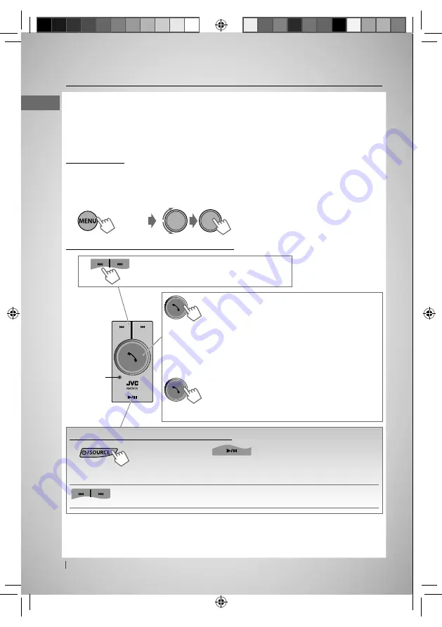 JVC KD-S19 Скачать руководство пользователя страница 14