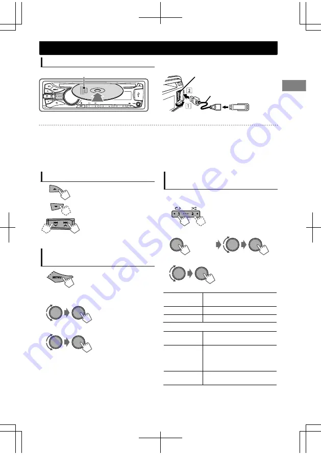 JVC KD-S29 Instructions Manual Download Page 23