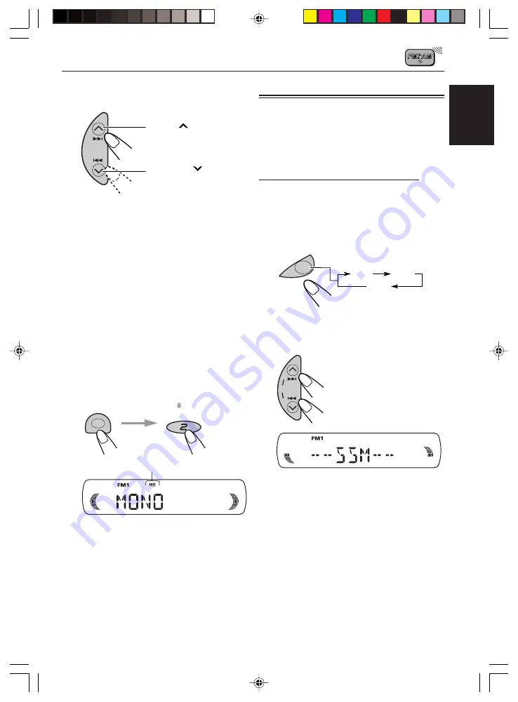 JVC KD-S5050 - In-Dash CD Player Instruction Manual Download Page 7