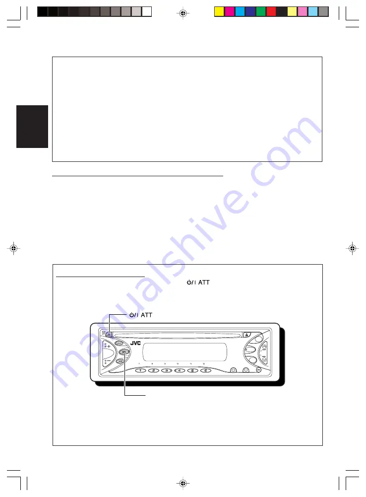 JVC KD-S5050 - In-Dash CD Player Instruction Manual Download Page 21