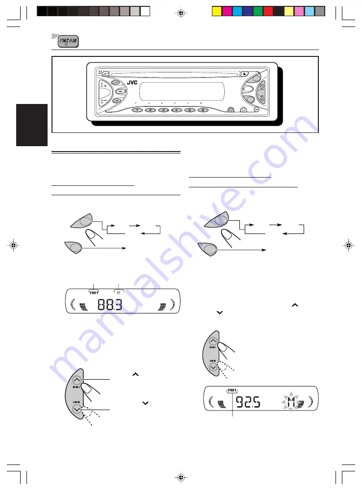 JVC KD-S5050 - In-Dash CD Player Instruction Manual Download Page 25