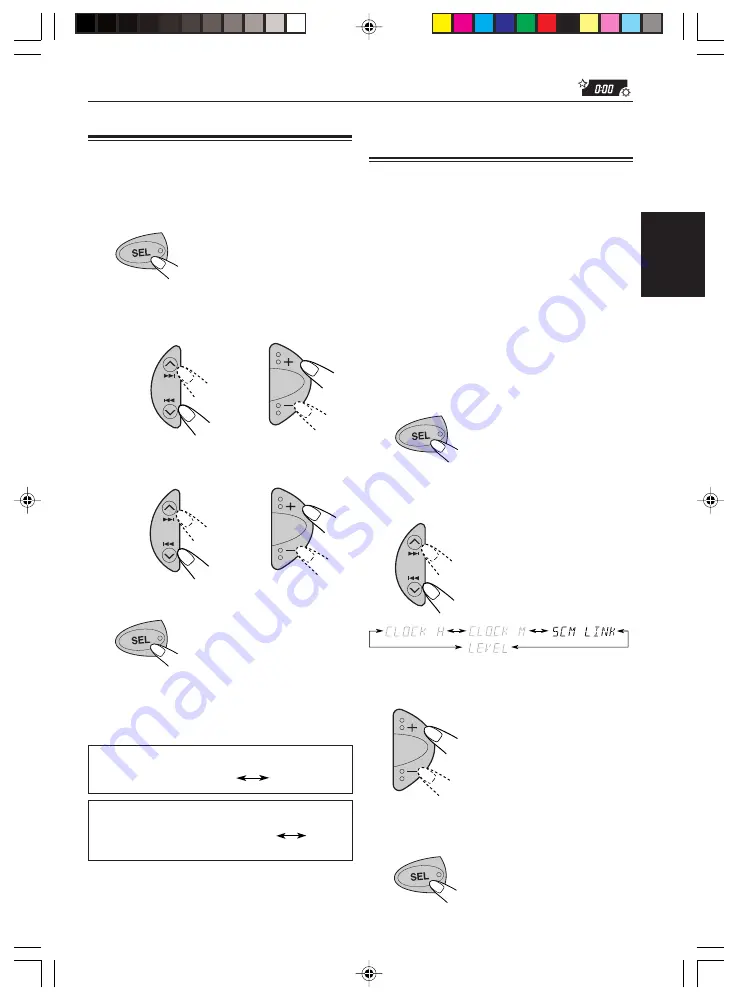 JVC KD-S5050 - In-Dash CD Player Instruction Manual Download Page 34