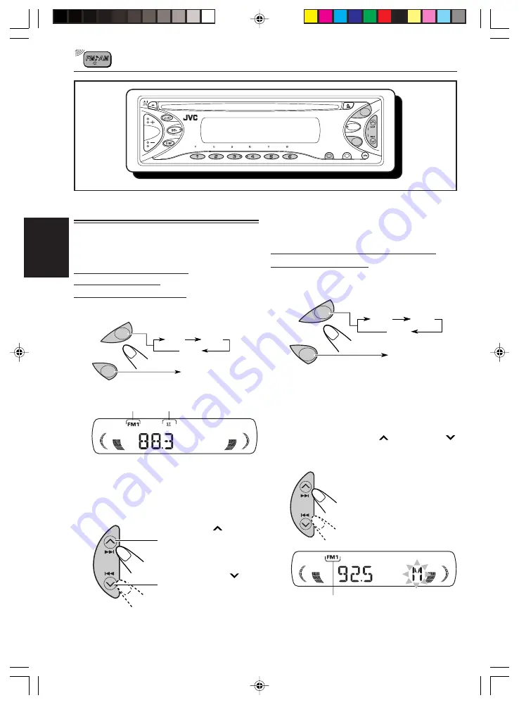 JVC KD-S5050 - In-Dash CD Player Instruction Manual Download Page 44