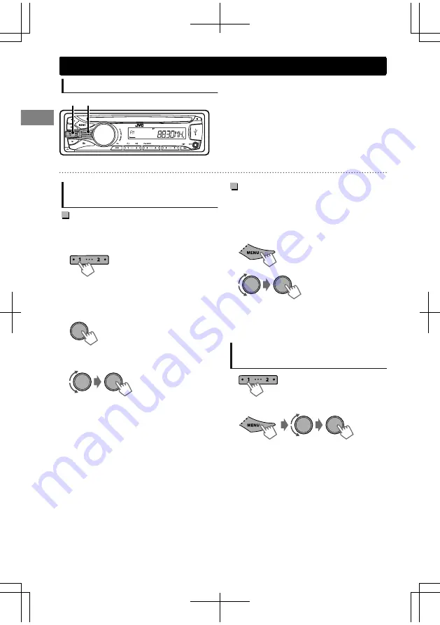 JVC KD-S79BT Instructions Manual Download Page 38