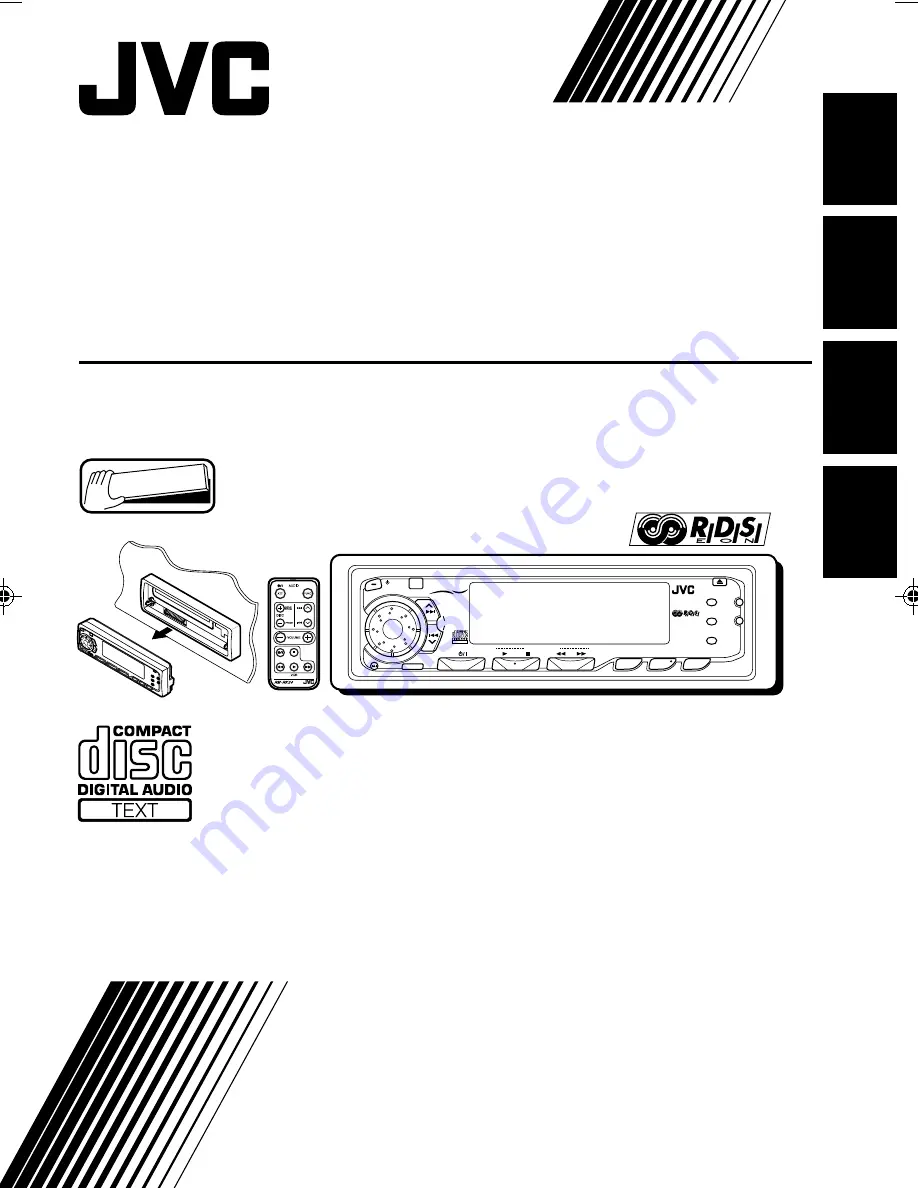 JVC KD-SX1000R Instructions Manual Download Page 1