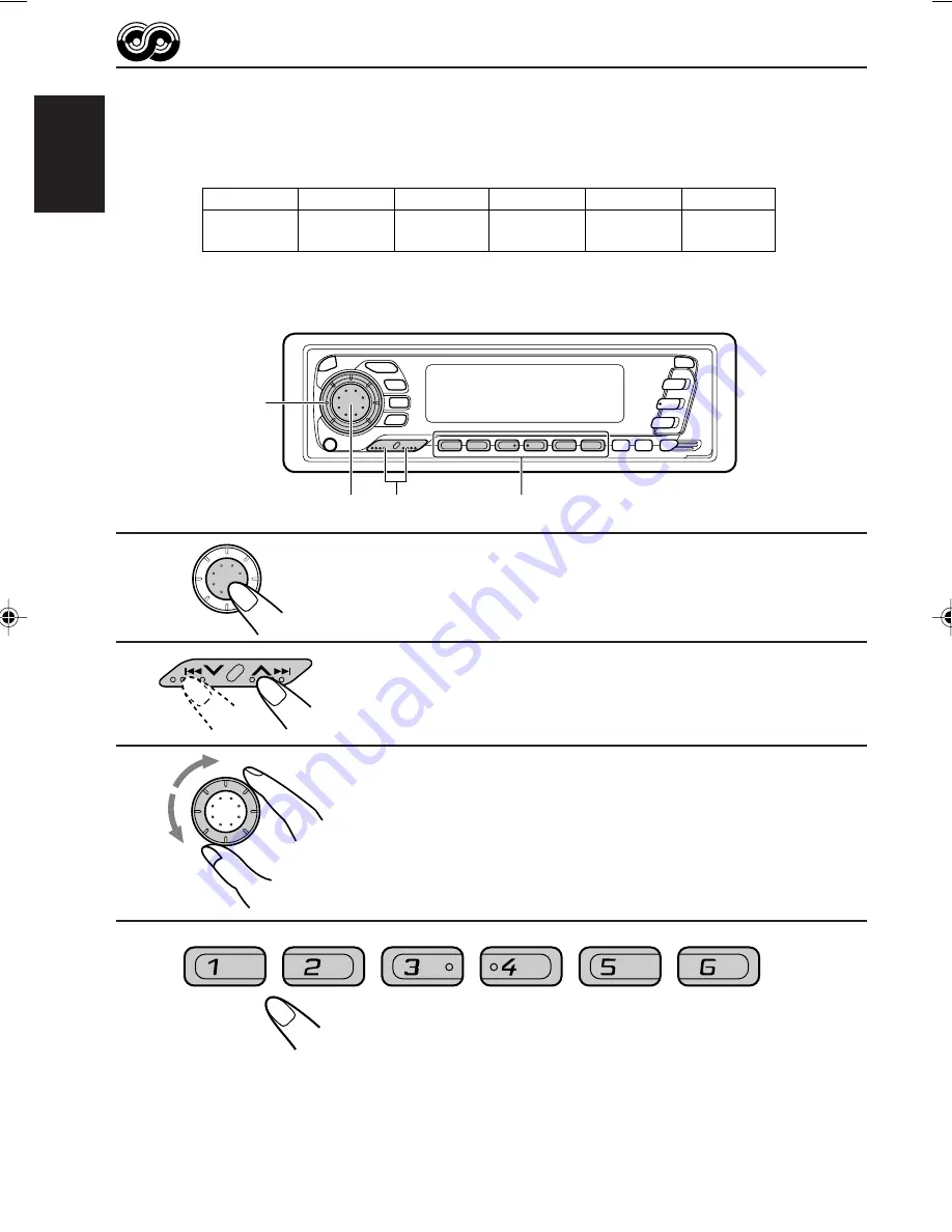 JVC KD-SX1500R Instruction Manual Download Page 14