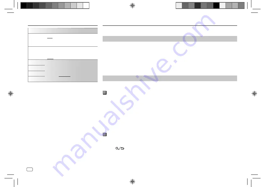 JVC KD-T401 Instruction Manual Download Page 10