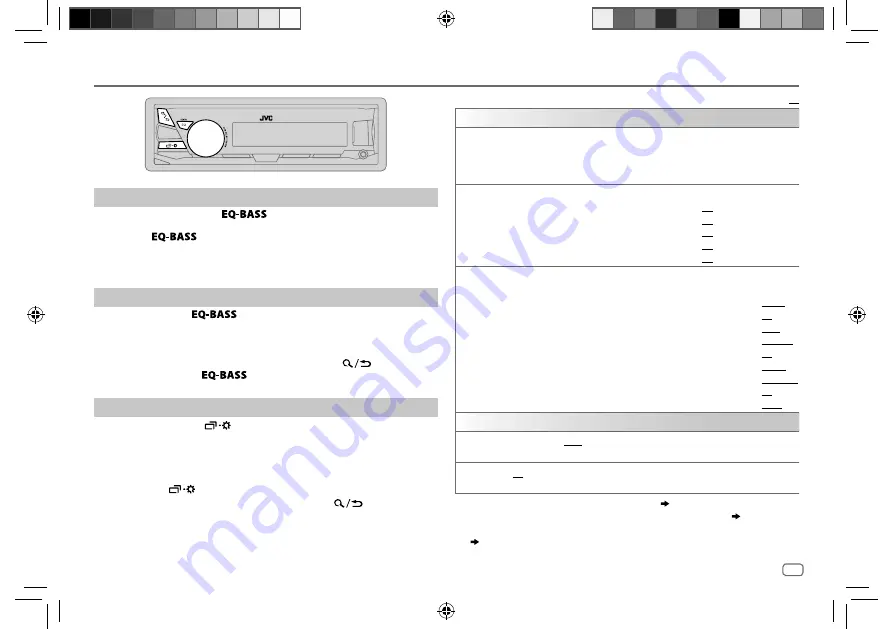 JVC KD-X130 Instruction Manual Download Page 27