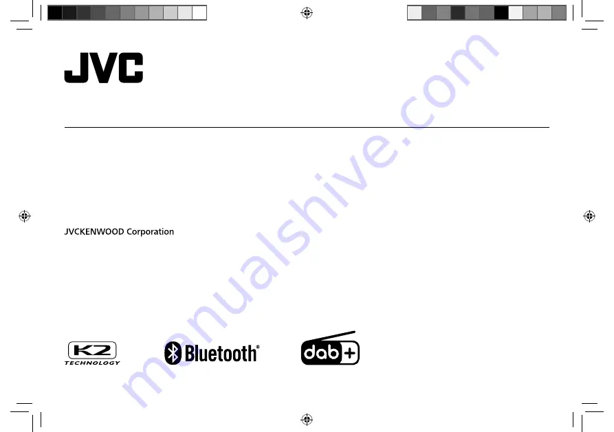 JVC KD-X182DB Instruction Manual Download Page 1