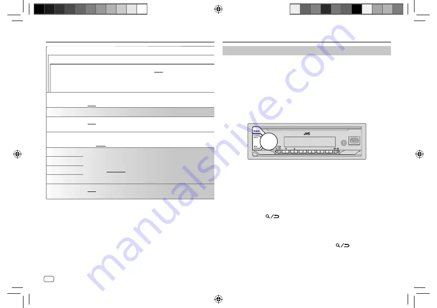 JVC KD-X182DB Instruction Manual Download Page 14