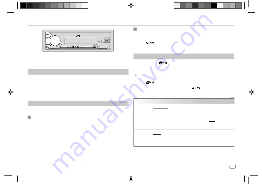 JVC KD-X182DB Instruction Manual Download Page 17