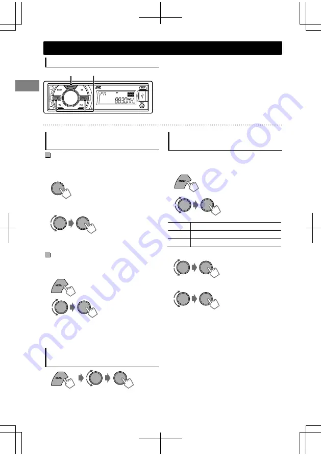 JVC KD-X40 Instruction Manual Download Page 24