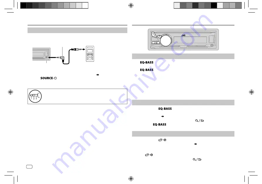 JVC KD-X441DBT Instruction Manual Download Page 20