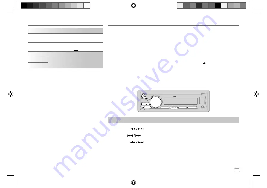 JVC KD-X441DBT Instruction Manual Download Page 67