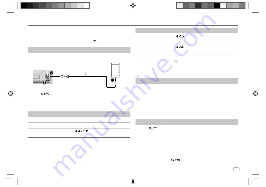 JVC KD-X451DBT Instruction Manual Download Page 15