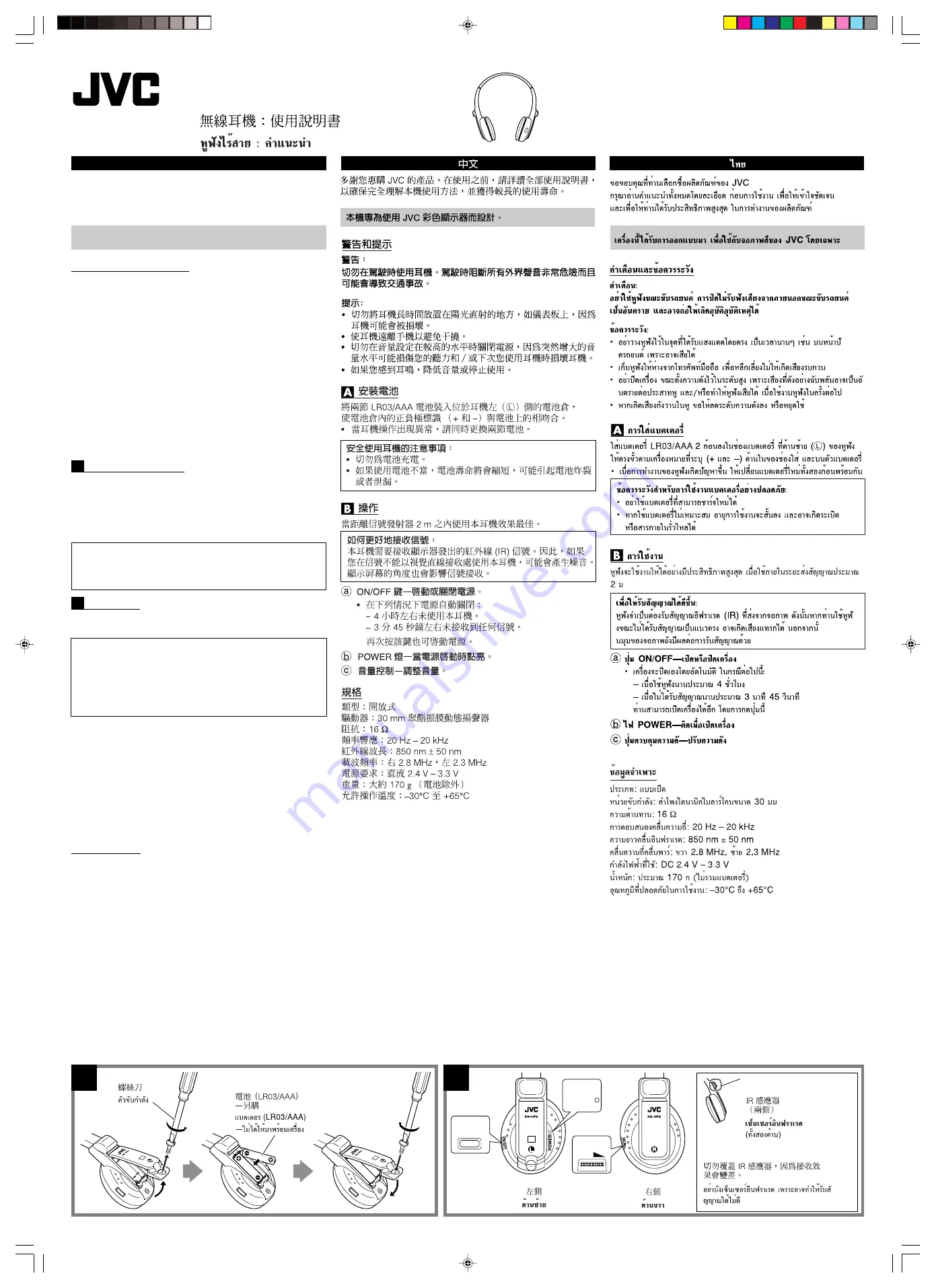 JVC KS-HP2 Instructions Download Page 2