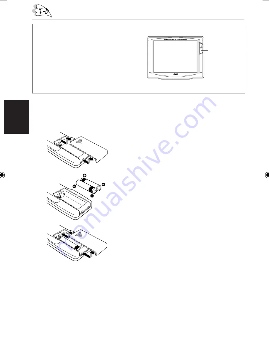 JVC KV-M700 - 6.4 TFT MONITOR Instructions Manual Download Page 40