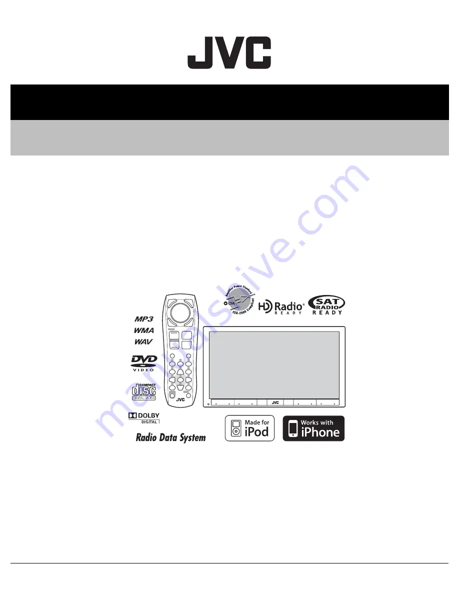 JVC KW-ADV792J Service Manual Download Page 1