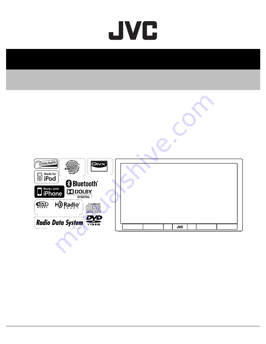 JVC KW-ADV793J Service Manual Download Page 1