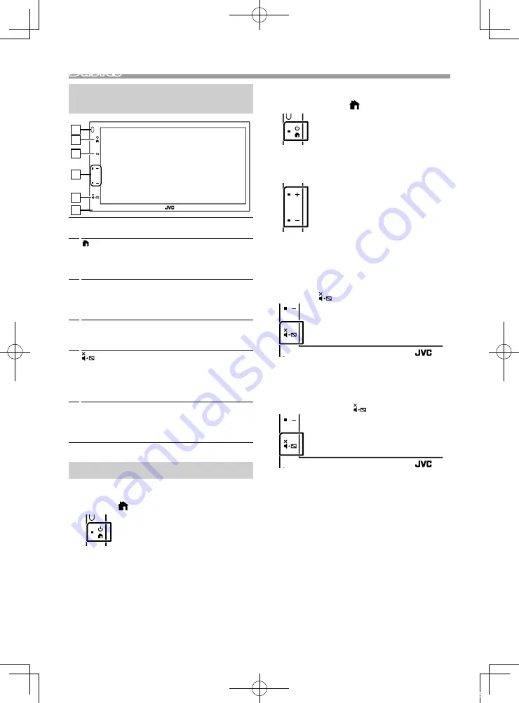 JVC KW-M150BT Instruction Manual Download Page 4