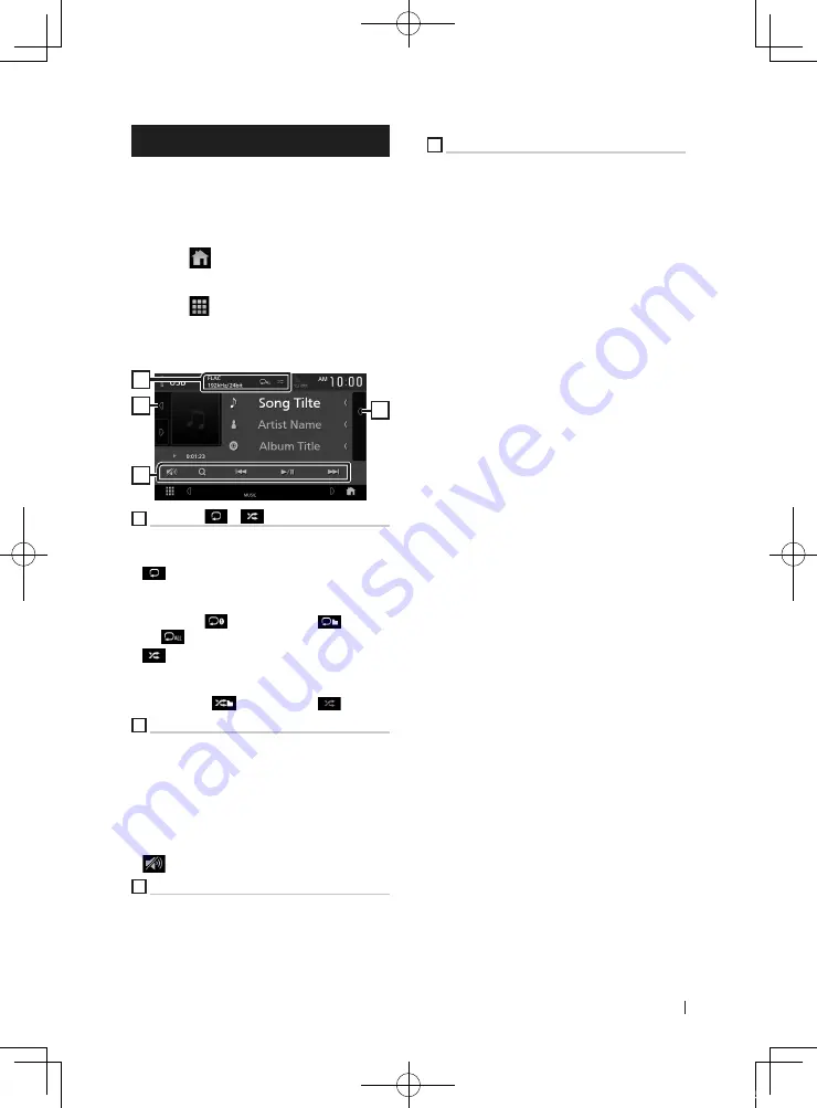 JVC KW-M855BW Quick Start Manual Download Page 17