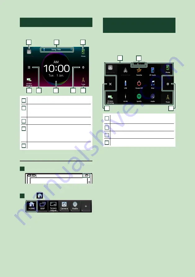 JVC KW-M950BW Instruction Manual Download Page 12