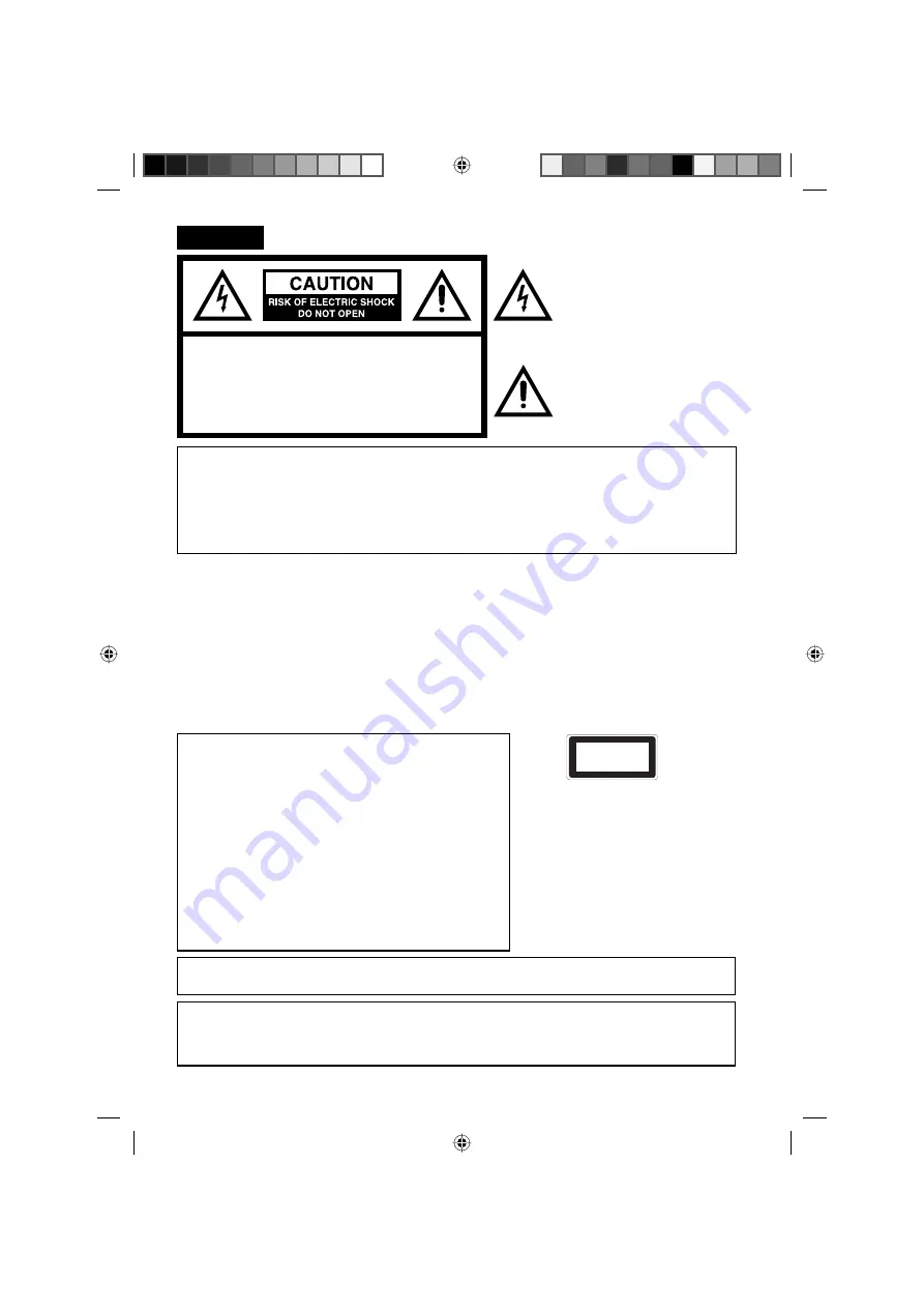 JVC LT-19DM21 Owner'S Manual Download Page 2